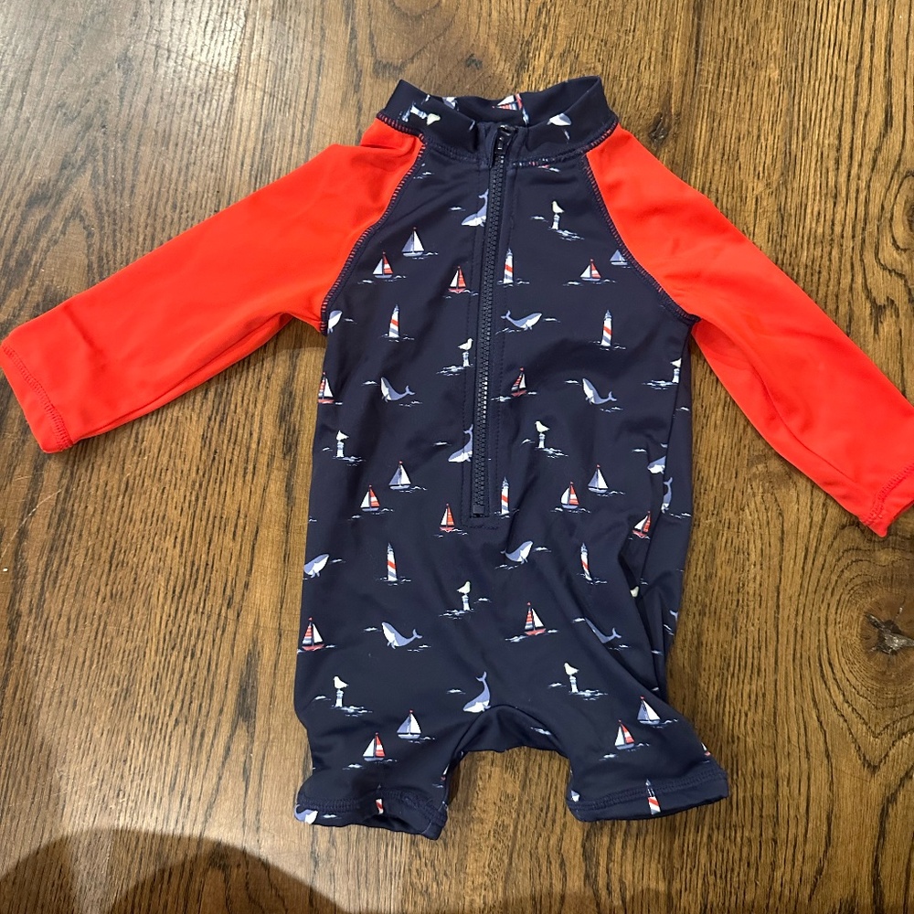 Janie and Jake Swim Suit Boy 3-6 Months